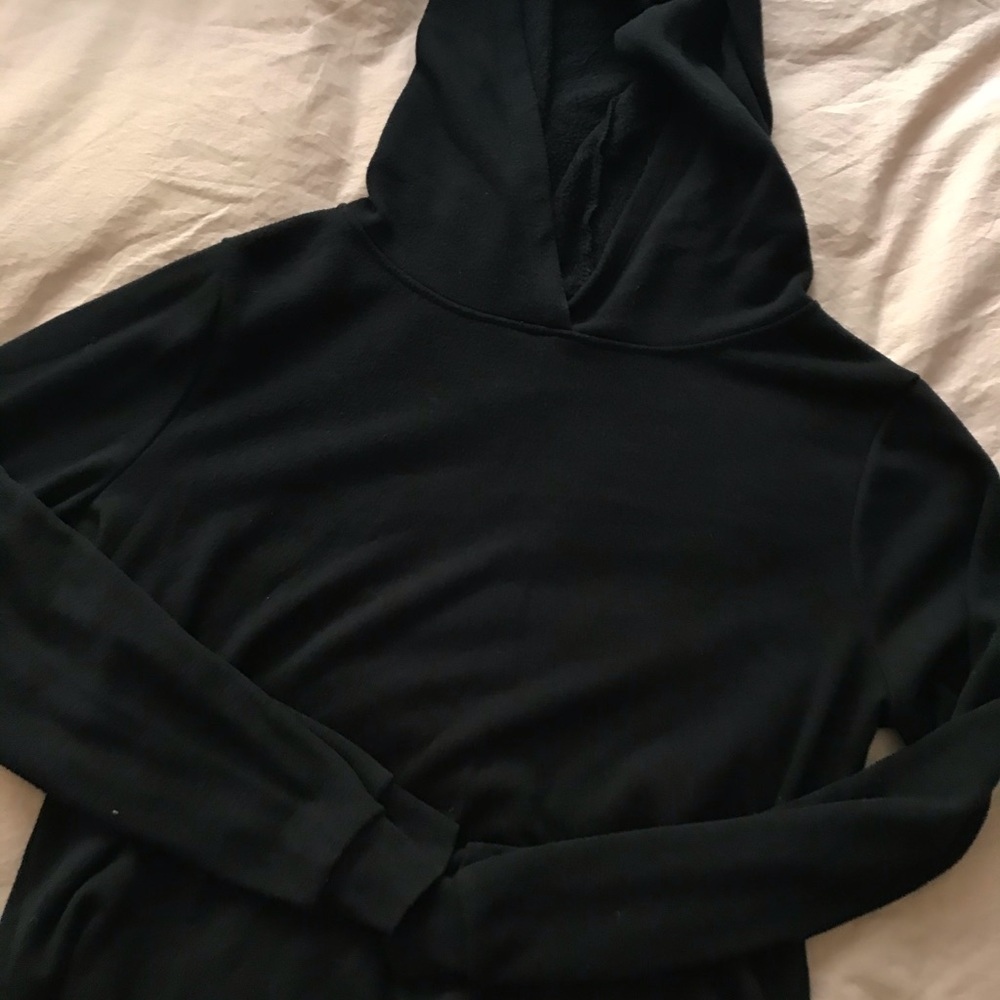 Black hoodie